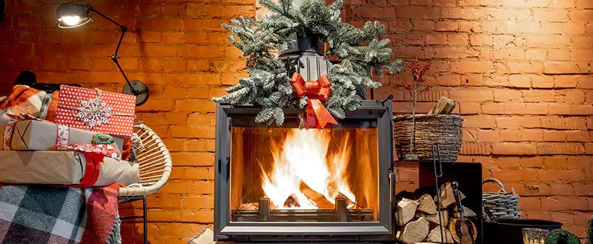 Travis Industries Linear Gas Fireplace Installation in Gretna, Louisiana