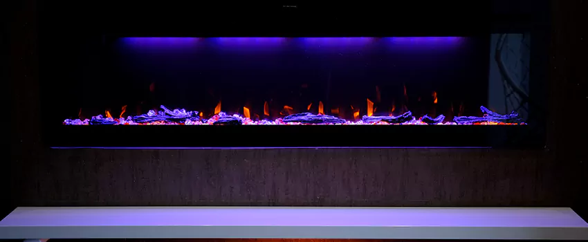 Dynamic Flame Color Fireplace Installation in Gretna, LA